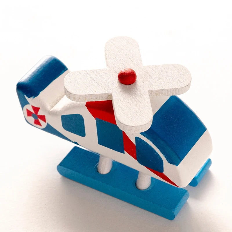 Wooden Helicopter Toy