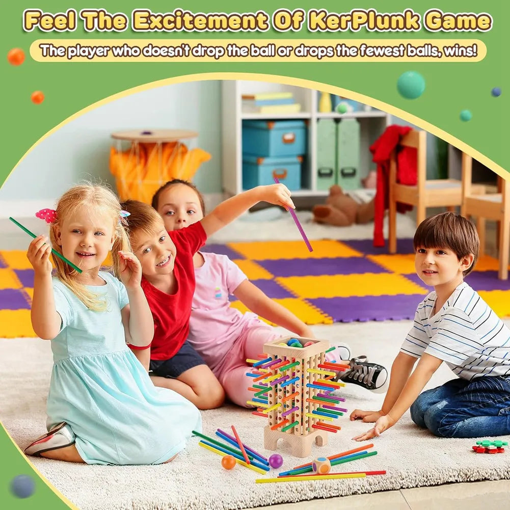 Wooden trick sticks