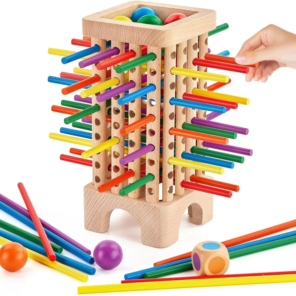 Wooden trick sticks