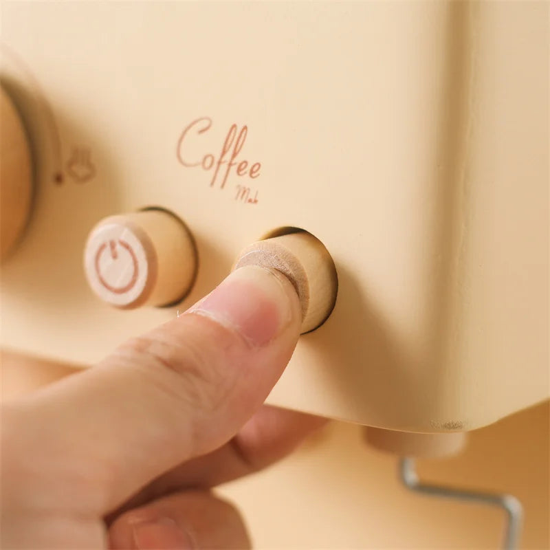 Wooden Espresso Machine - Large