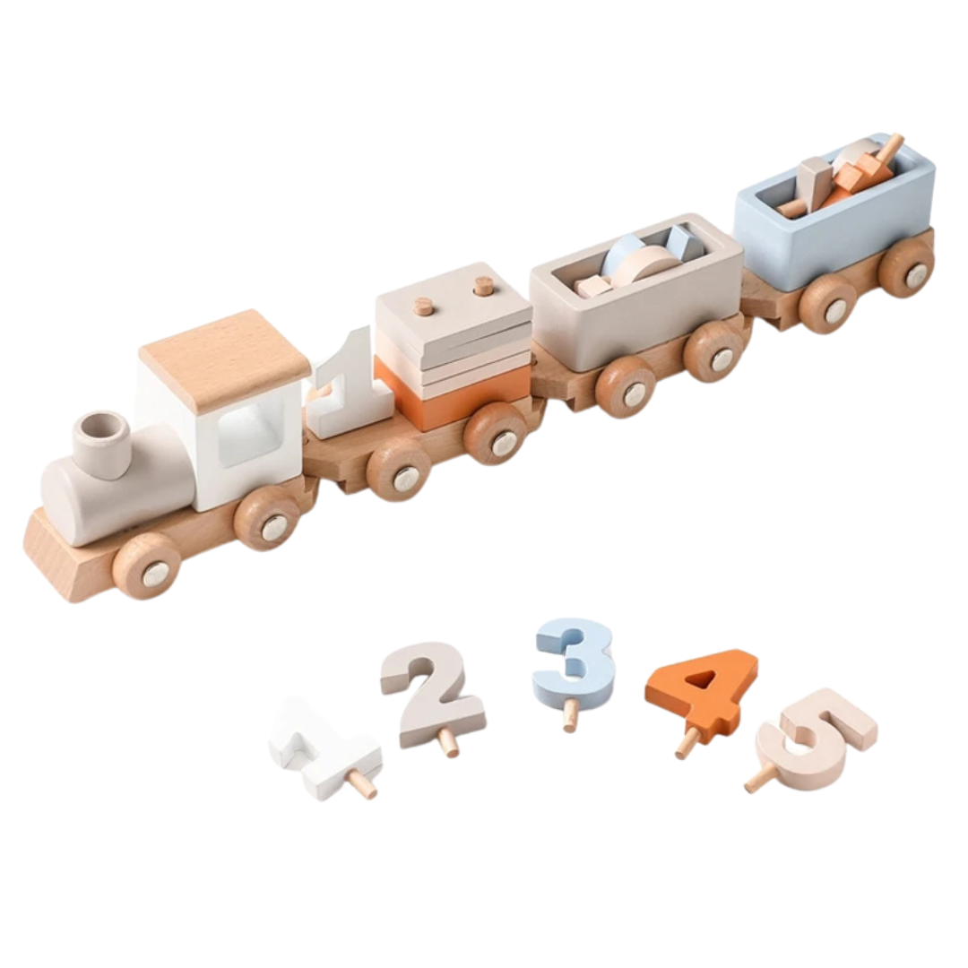 Wooden Train Set
