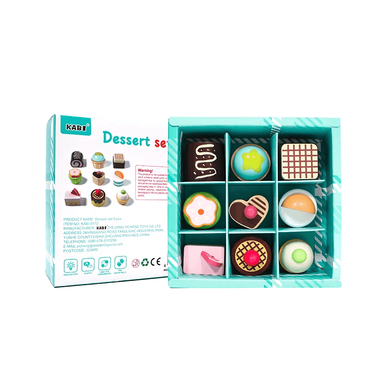 Wooden Deserts Set