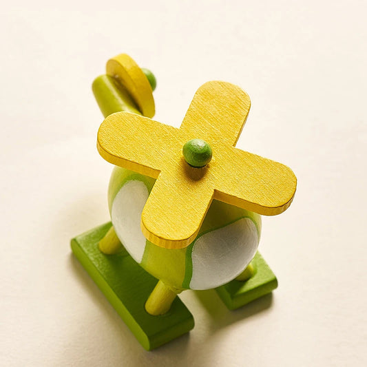 Wooden Helicopter Toy