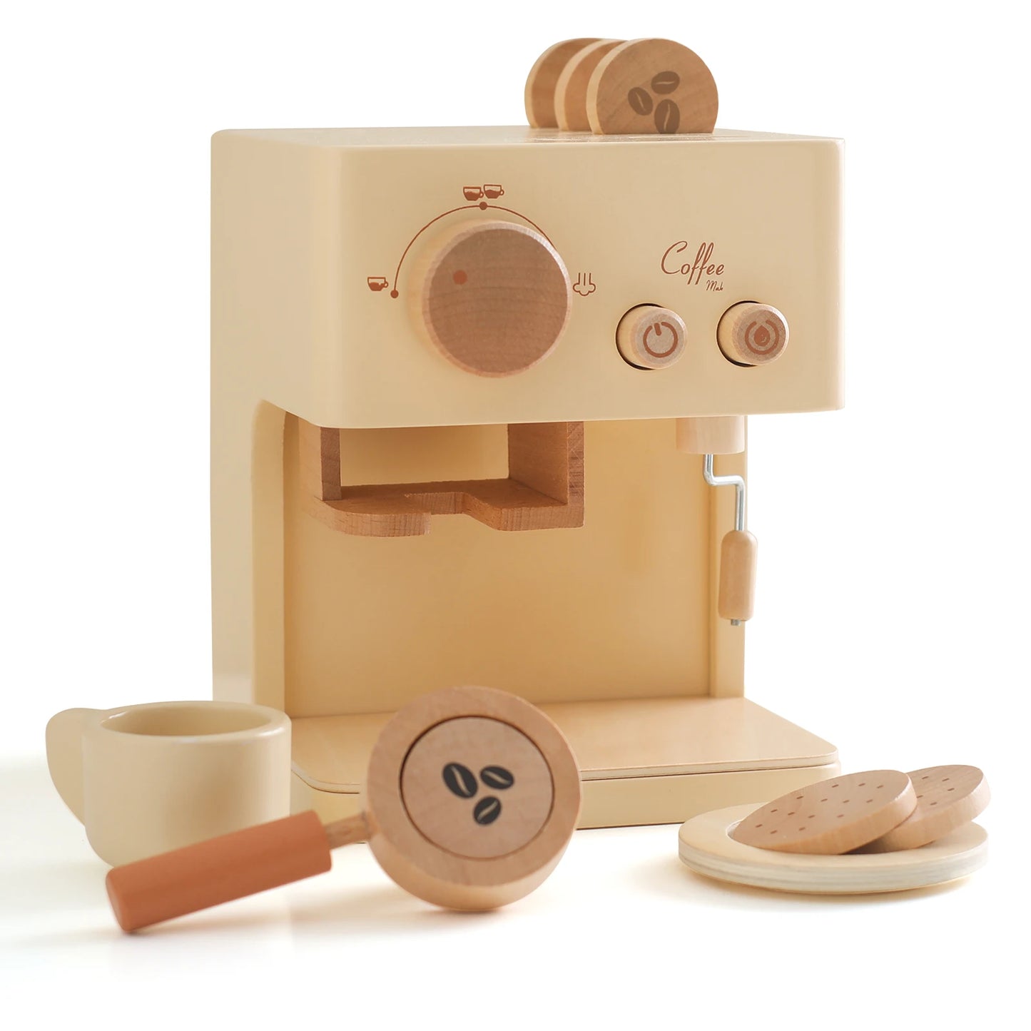 Wooden Espresso Machine - Large