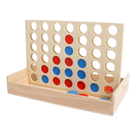 Wooden 4 Row Game