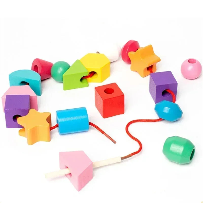 Wooden Stacking Toy - Shapes