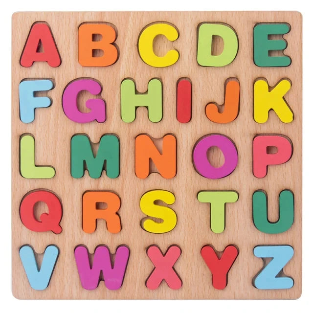 Alphabet Puzzle Board