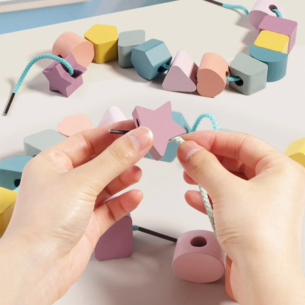 Wooden Stacking Toy & Sorting Puzzle