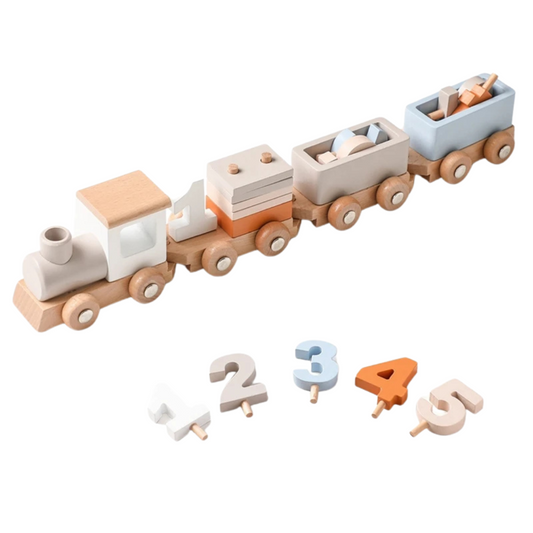 Wooden Train Set